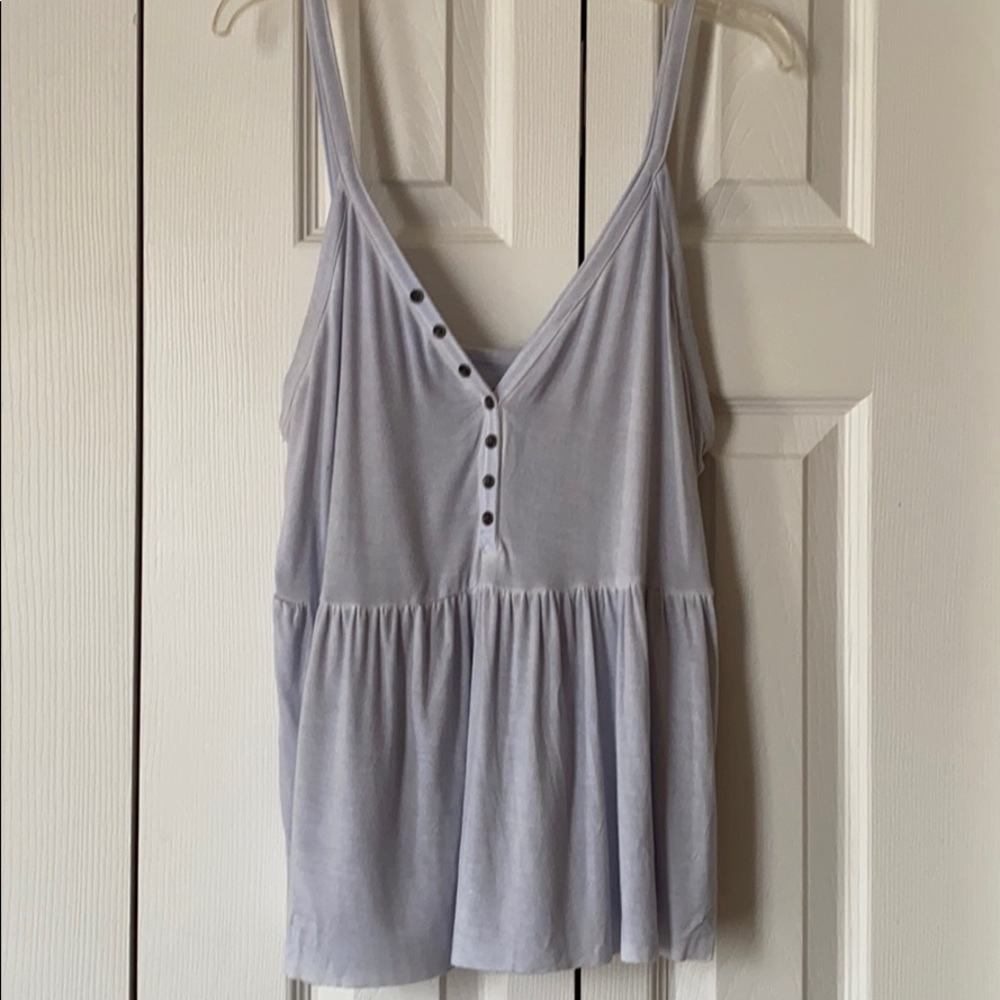 AMERICAN EAGLE Soft & Sexy Tank- light blue